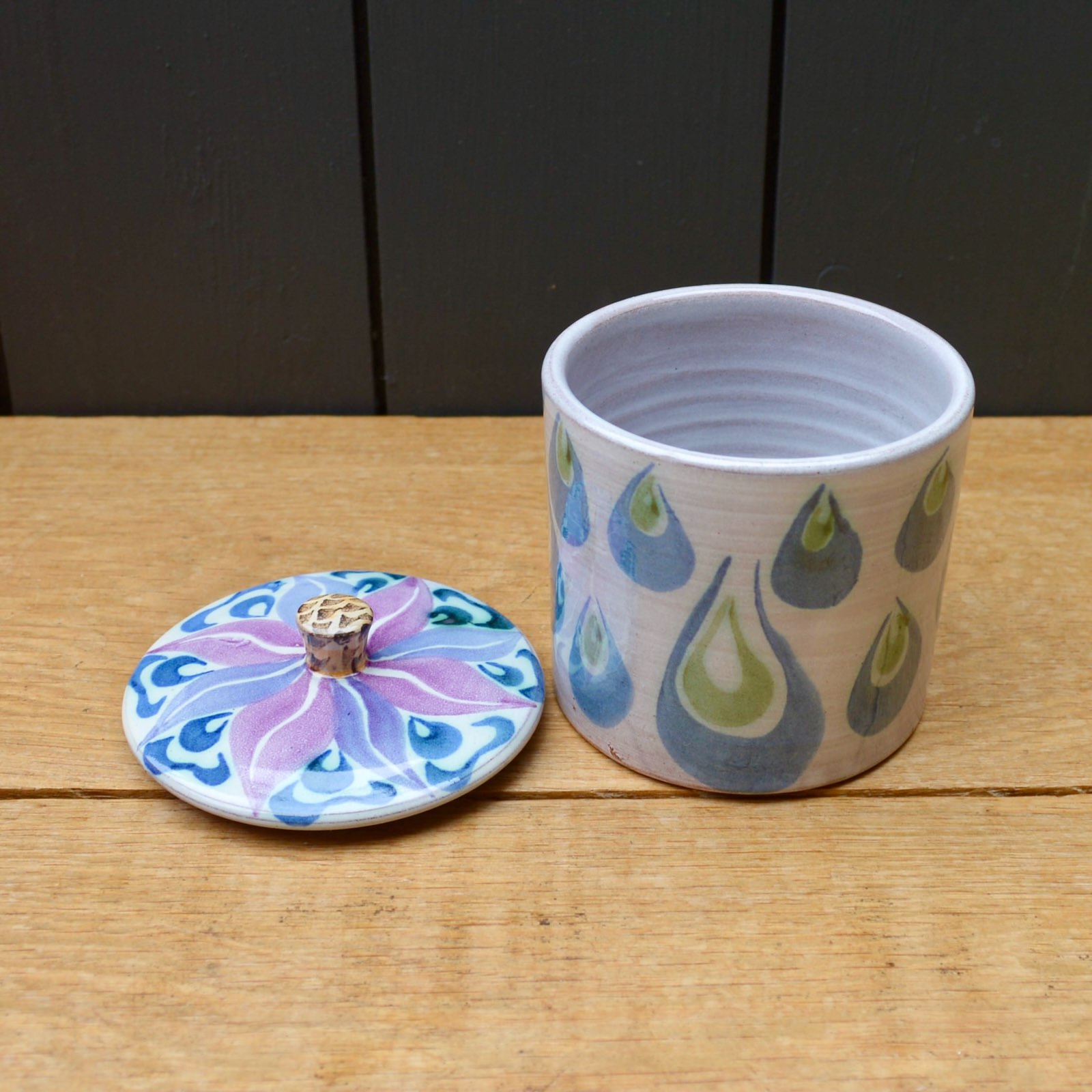 Flower Caddy - Blue/Violet